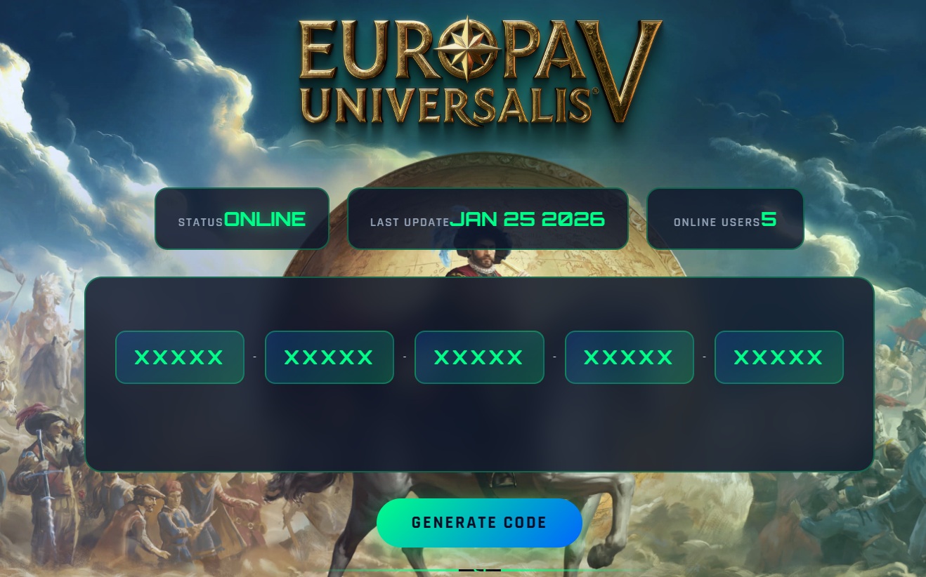 Get Europa Universalis V Key – Instant PC Xbox PS Activation