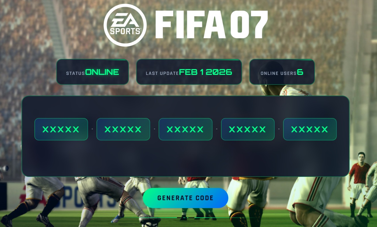 Get FIFA 07 Key – Instant PC Xbox PS Activation